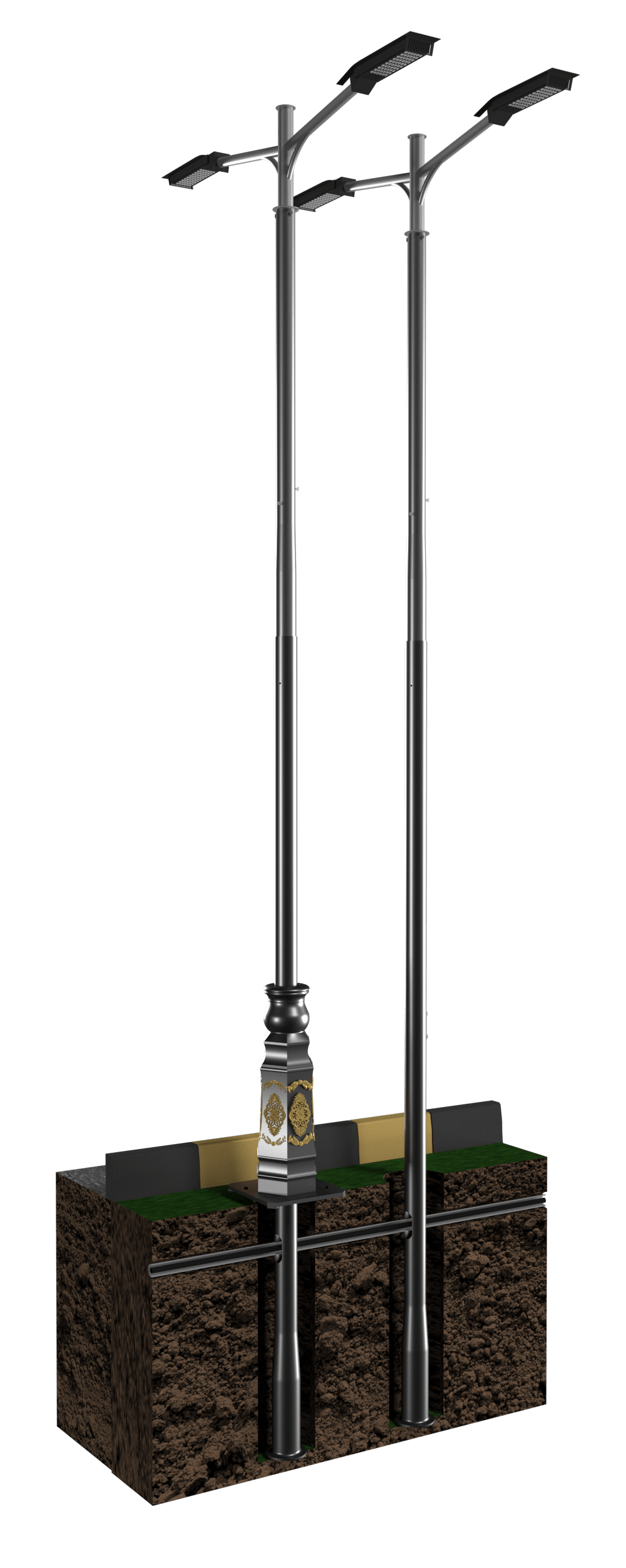 Ductile Iron Lighting Pole/Image18